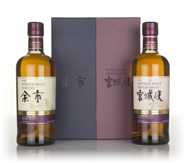Yoichi & Miyagikyo Rum Cask Finish Set