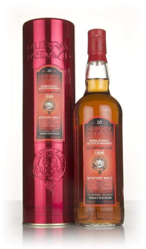 Secret Speyside 20 Year Old 1996 (cask 600007) - Mystery Malt