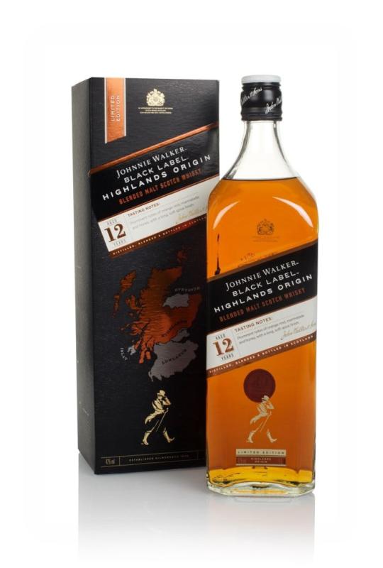Black Label 12 Year Old Highlands Origin