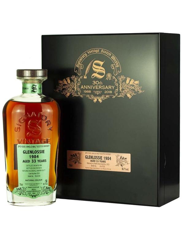 33 Year Old 1984 Signatory 30th Anniversary