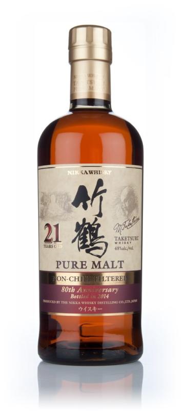Taketsuru Taketsuru 21 Year Old (bottled 2014) - Non-Chill Filtered 80th Anniversary