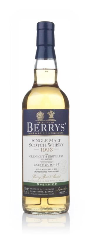 20 Year Old 1993 (cask 97135) (Berry Bros & Rudd)