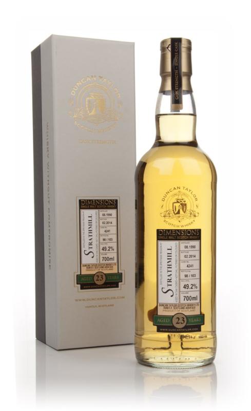 23 Year Old 1990 (cask 4241) - Dimensions