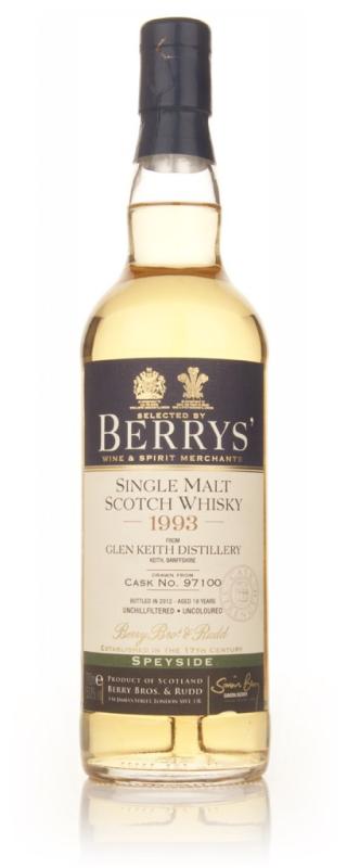 Distillery 18 Year Old 1993 (cask 97100) - (Berry Bros & Rudd)