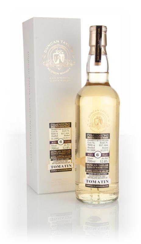 6 Year Old 2009 (cask 900016) - Dimensions