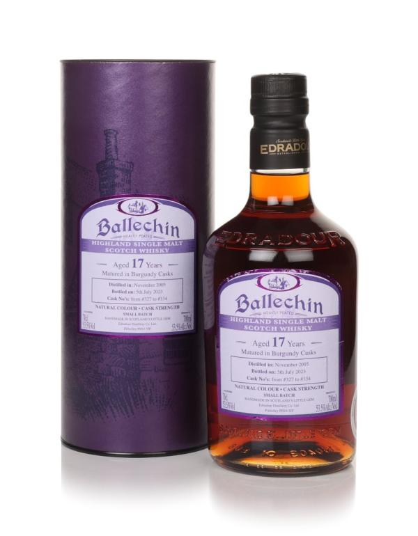 17 Year Old 2005 (cask #327 to #334) Burgundy Cask