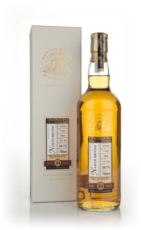 North British 34 Year Old 1978 - Dimensions -