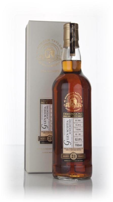 21 Year Old 1991 (cask 710394) - Dimensions