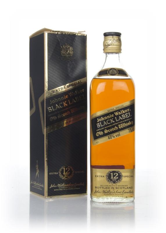 Black Label 12 Year Old - 1980s