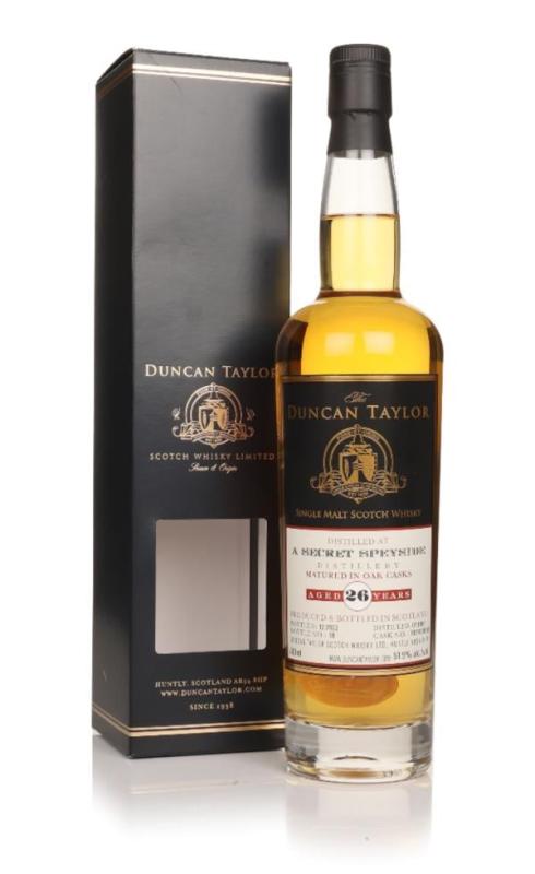 Duncan Taylor Secret Speyside 26 Year Old 1996 (cask 1031409161)