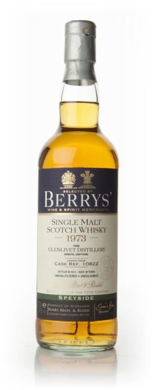 Glenlivet 38 Year Old 1973 (cask 10658)