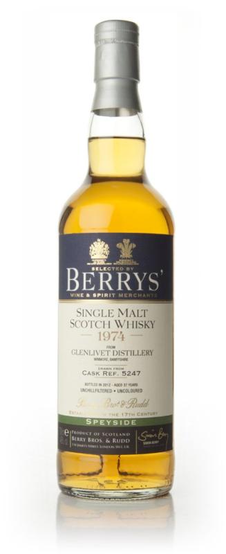 Glenlivet 37 Year Old 1974 (Cask 5247) (