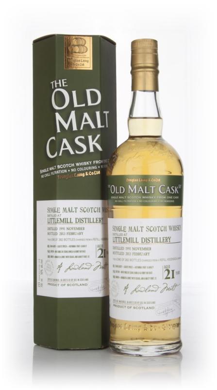 21 Year Old 1991 (cask 9443) - Old Malt Cask