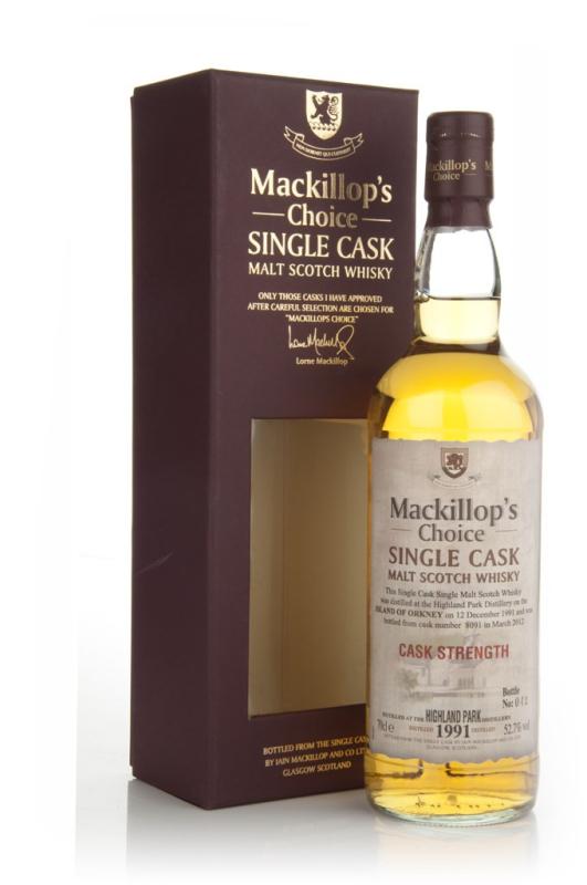 20 Year Old 1991 (cask 8091) - Choice