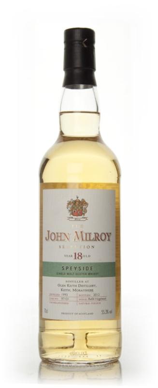 The John Milroy 18 Year Old Speyside