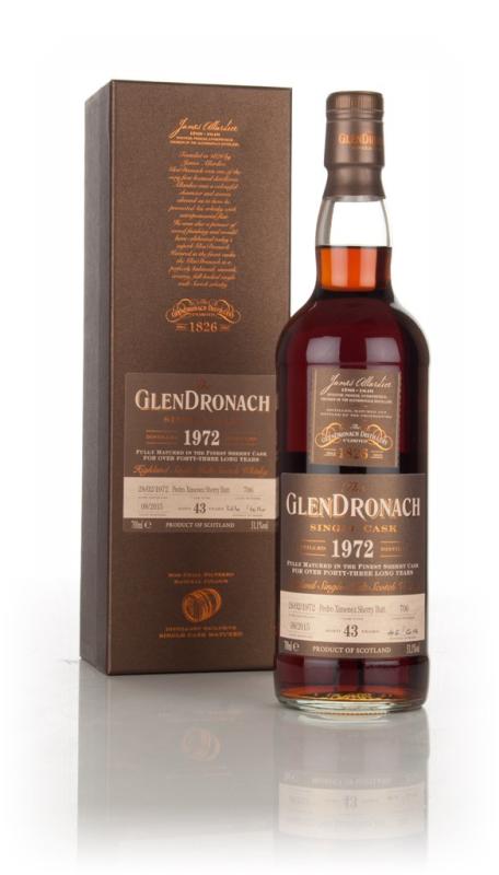 Glendronach 43 Year Old 1972 (cask 706) - Batch 12