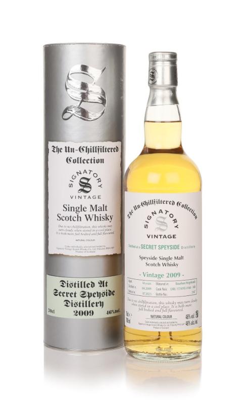 Secret Speyside 14 Year Old 2009 (cask DRU 17/A195 #144-148) - Un-Chillfiltered Collection