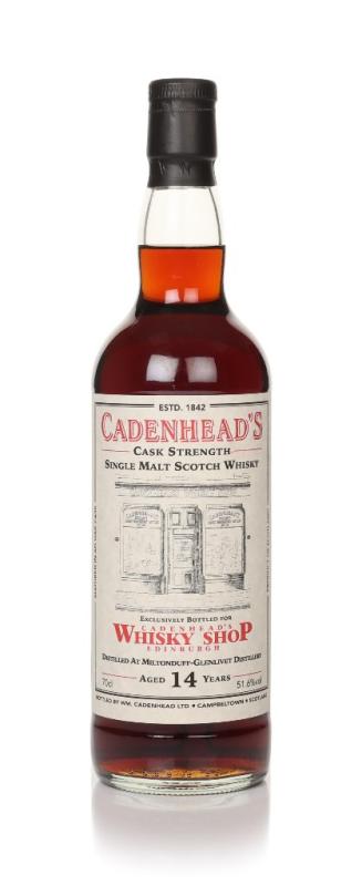 -Glenlivet 14 Year Old 2008 - Cadenhead's Whisky Shop Edinburgh Exclusive