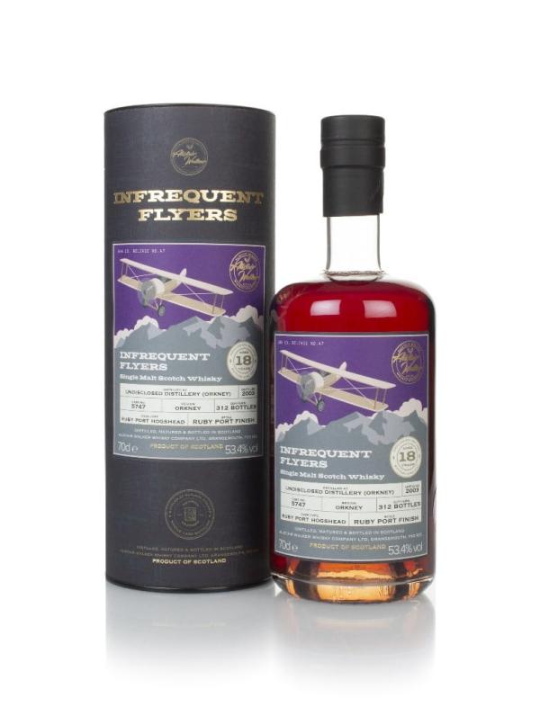Undisclosed Orkney Distillery 18 Year Old 2003 (cask 5747) - Infrequent Flyers