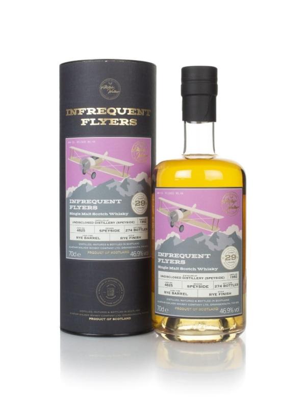 Undisclosed Speyside Distillery 29 Year Old 1992 (cask 4825) - Infrequent Flyers