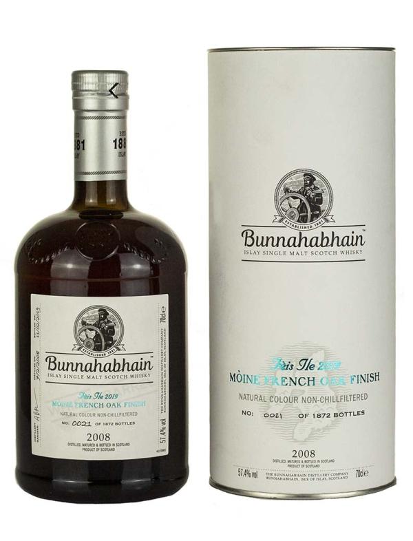 11 Year Old 2008 Mòine French Oak Finish - Fèis Ìle 2019