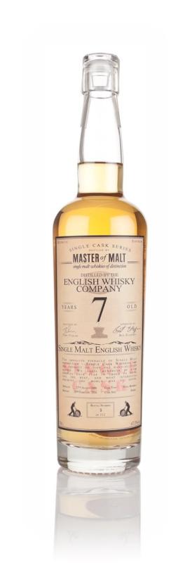 English Whisky Co. 7 Year Old 2008 (cask B1/491) - Single Cask