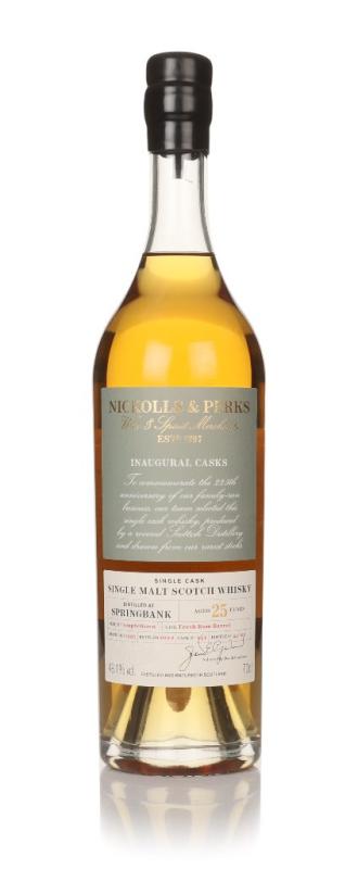 Nickolls & Perks 25 Year Old 1997 (cask 242) - Inaugural Casks