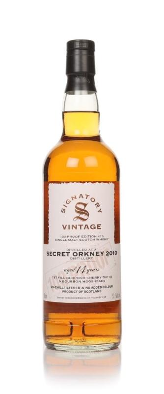 Secret Orkney 14 Year Old 2010 - 100 Proof Edition #15