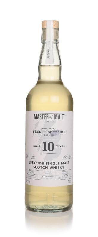 A Secret Speyside Distillery 10 Year Old 2014 Single Cask
