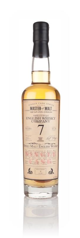 English Whisky Co. 7 Year Old 2008 (cask B1/490) - Single Cask