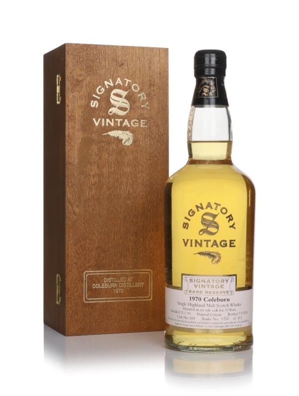 30 Year Old 1970 (cask 100) - Vintage Rare Reserve