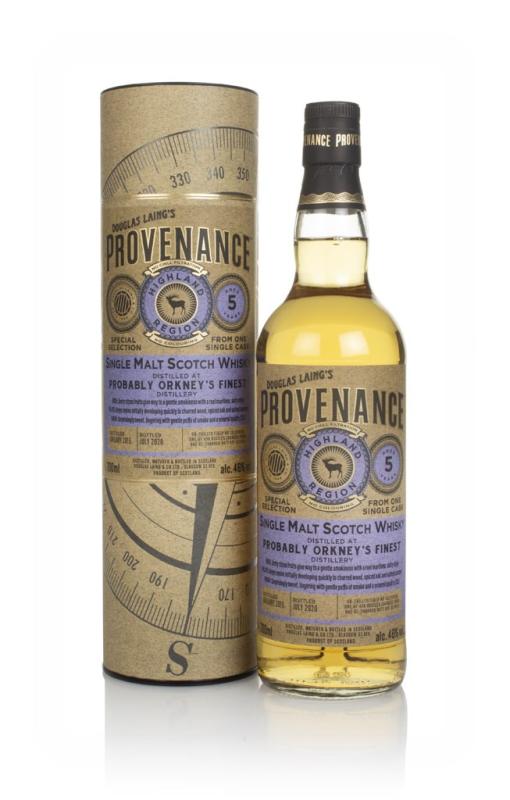 Probably Orkney's Finest Distillery 5 Year Old 2015 (cask 14112) - Provenance