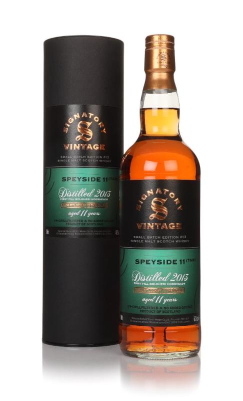 Signatory Vintage Speyside (TAM) 11 Year Old 2013 - Small Batch Edition #13