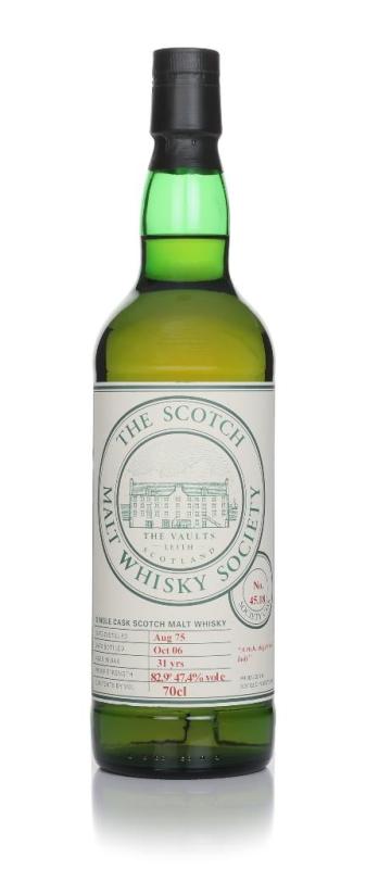 Scotch Malt Whisky Society 31 Year Old 1975 (cask 45.18) -