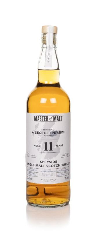 A Secret Speyside Distillery 11 Year Old 2011