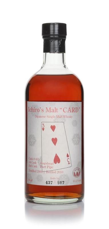 Ichiro's Ichiro's Malt 2000 (bottled 2010) - Three Of Hearts