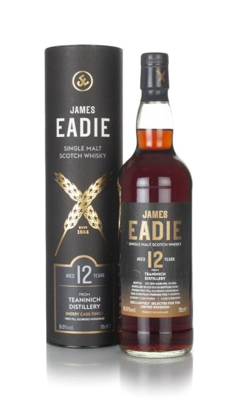 James Eadie 12 Year Old 2008 (cask 354556) -