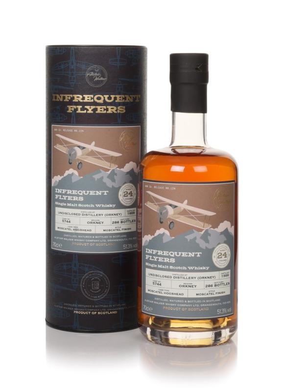 Undisclosed Orkney 24 Year Old 1999 (cask 5744) - Infrequent Flyers