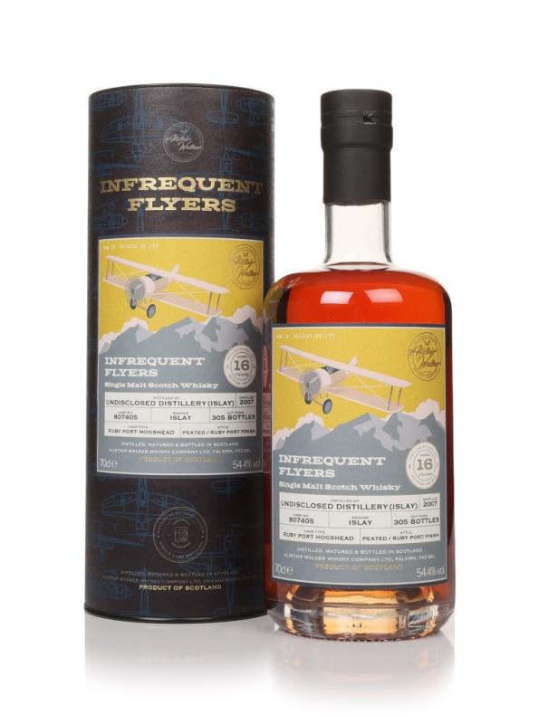 Alistair Walker Undisclosed Islay 16 Year Old 2007 (cask 807405) - Infrequent Flyers