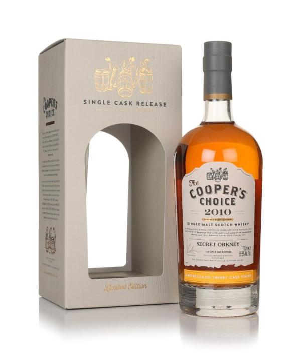 The Vintage Malt Whisky Company Secret Orkney 14 Year Old 2010 (cask 1201) - The Cooper's Choice (The Vintage Malt Whisky Co.)