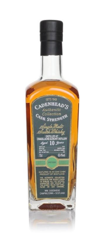 10 Year Old 2012 - Cadenhead's Authentic Collection