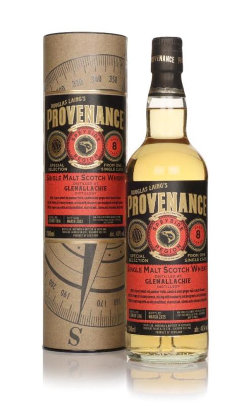 8 Year Old 2016 (cask 19843) - Provenance