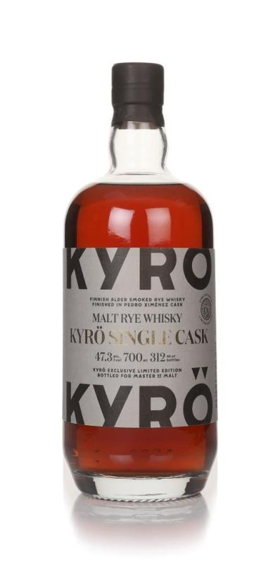 Kyrö Single Cask Smoked Rye Finished in PX Cask (Master of Malt Exclusive)