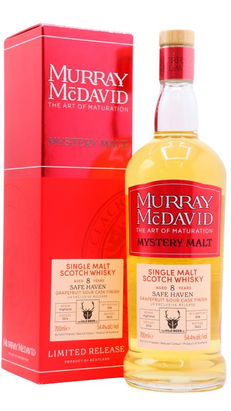 Murray McDavid Safe Haven 8 Year Old 2014 Grapefruit Sour Cask Finish - Mystery Malt