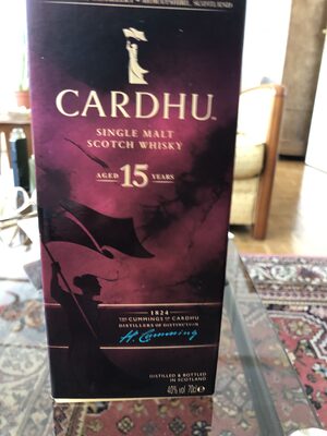 Cardhu Malt 15 Years Whisky 40º