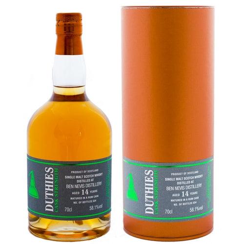 14 Year Old Rum Cask Duthies