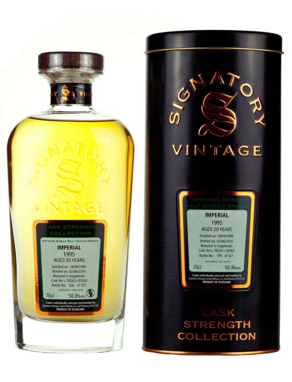 20 Year Old 1995 Signatory Cask Strength