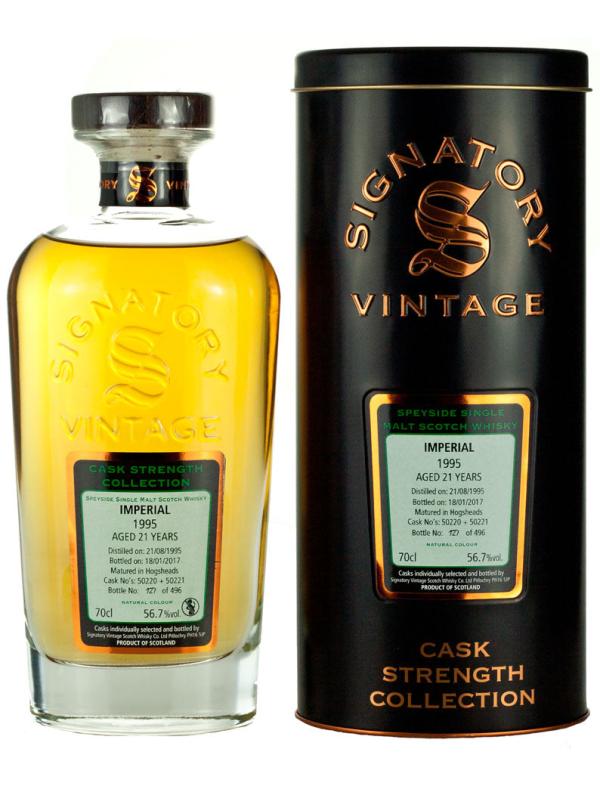 21 Year Old 1995 Signatory Cask Strength