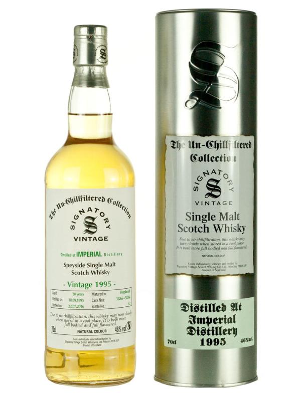 20 Year Old 1995 Signatory Un-Chillfiltered