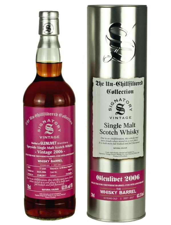 11 Year Old 2006 Signatory 10th Anniversary
